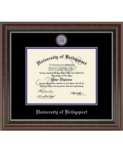 University of Bridgeport Sample Certificate