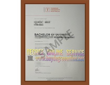 Torrens University Sample Certificate