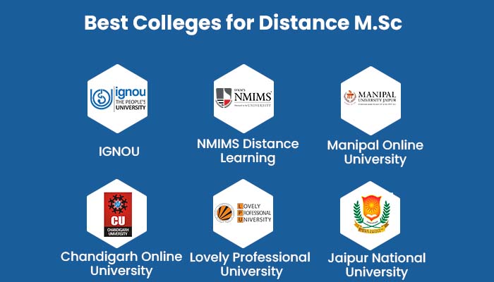 Best Colleges for Distance M.Sc 