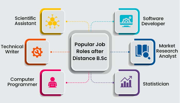 Popular Job Roles after Distance B.Sc