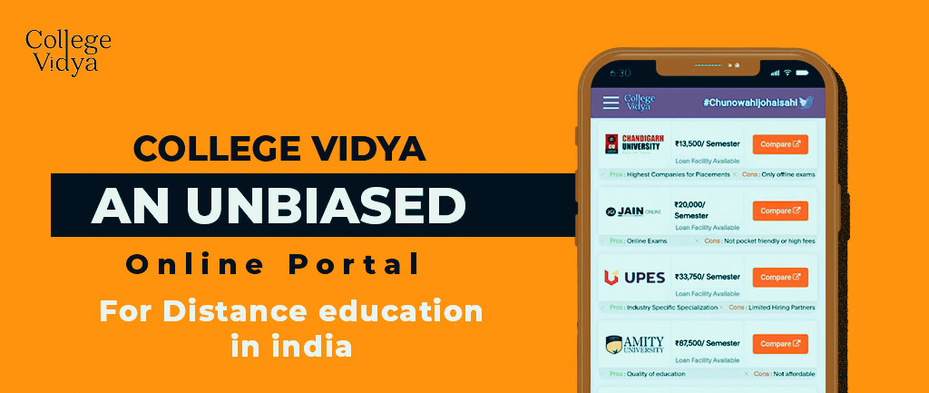 College Vidya – An Unbiased Online Portal For Distance Education In India