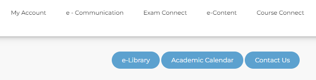 LMS Dashboard of online university