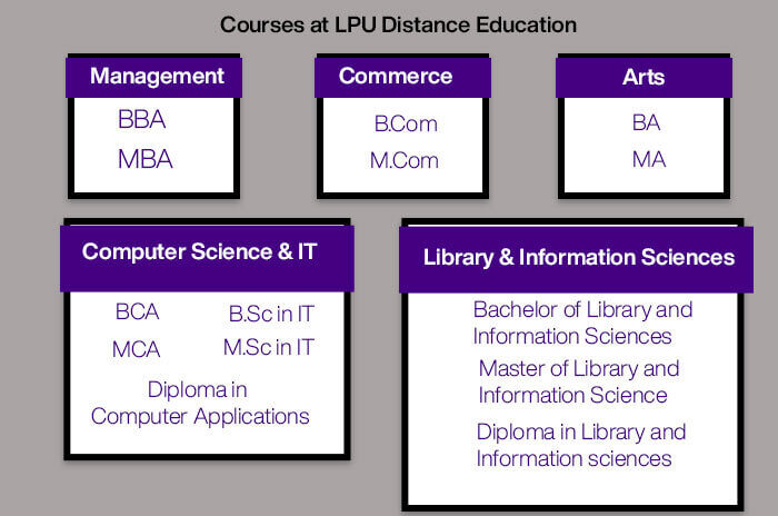 LPU Distance Education Course
