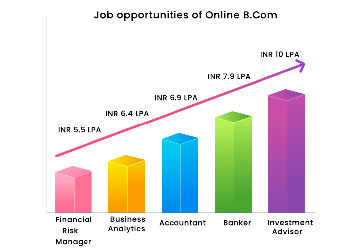LPU Online BCom Online Job Position and Salary Structure