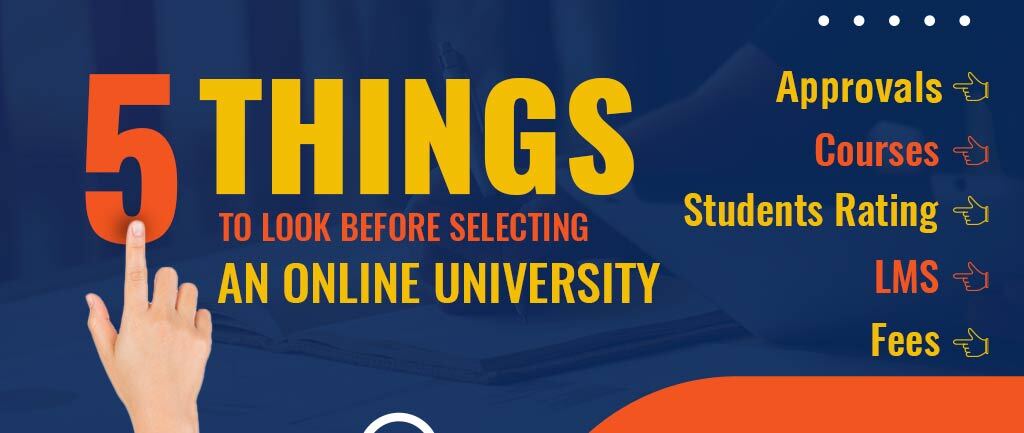 5 Things to Look Before Selecting An Online University