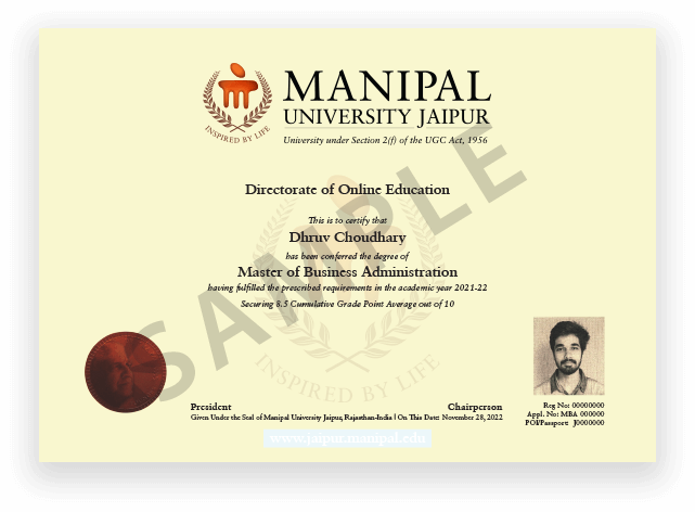 Manipal Online University Degree 
