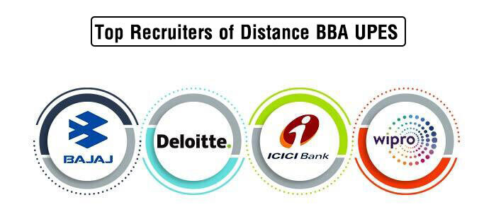 top recruiters BBA - Upes