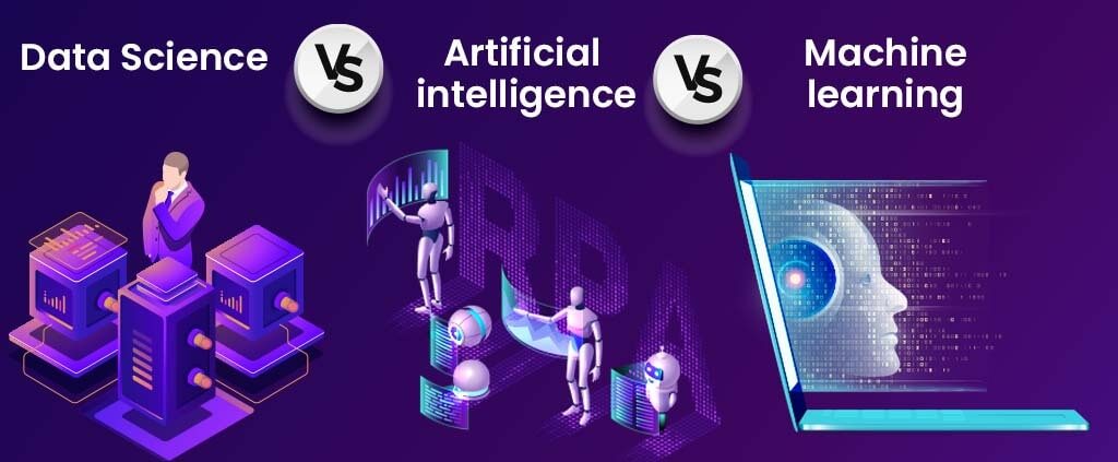 Data Science Vs Artificial Intelligence Vs Machine Learning