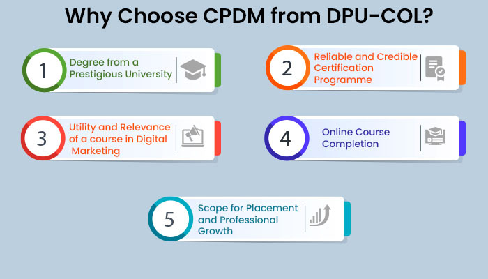 Why Choose CPDM from DPU-COL?