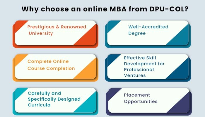 Why choose an online MBA from DPU-COL?