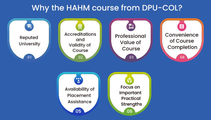 Why the HAHM course from DPU-COL?