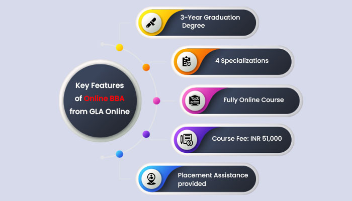 Key Features of Online BBA Form GLA Online