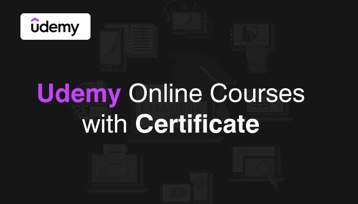 Udemy Online Courses with Certificate