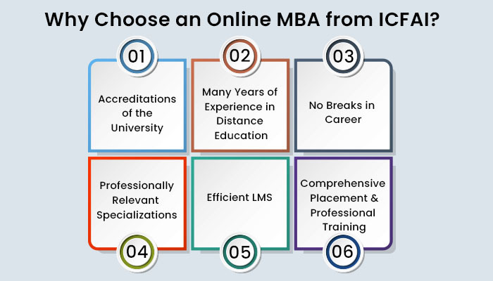 Why Choose an Online MBA from ICFAI?