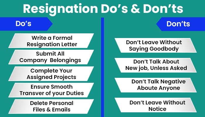 Resignation Do's & Don'ts