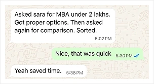 WhatsApp testimonial 5