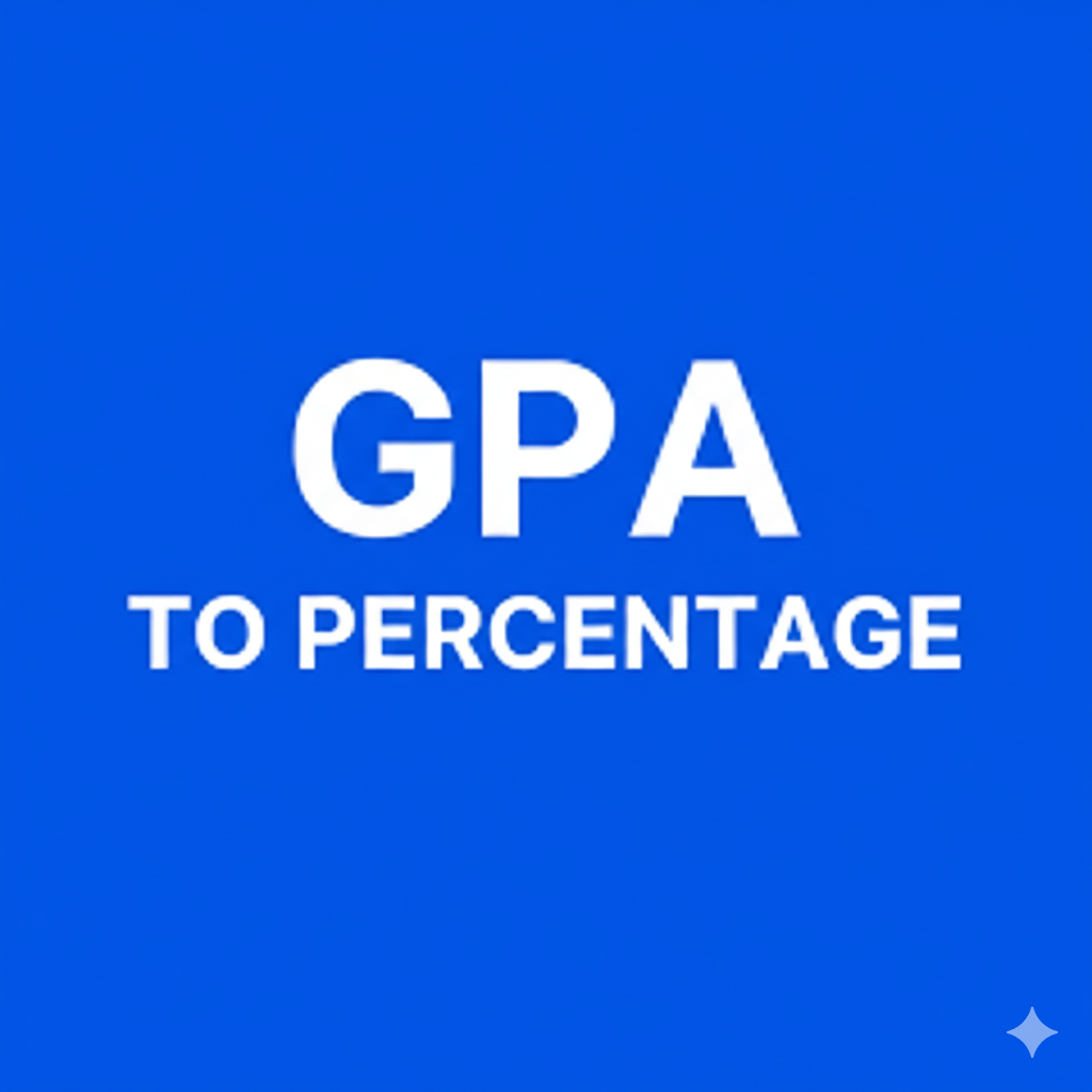 GPA To Percentage Calculator