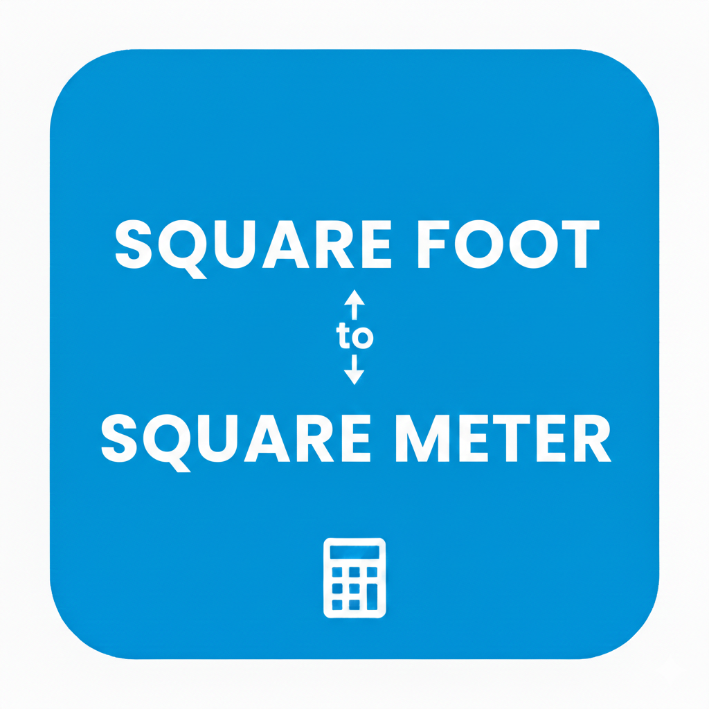 Square Foot to Square Meter Calculator